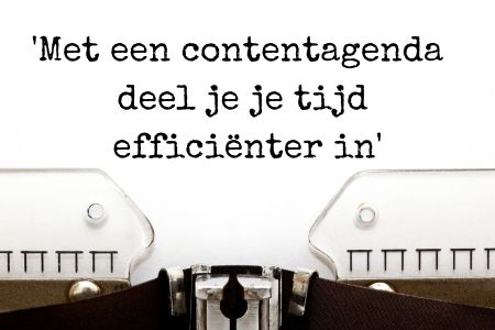 Voordelen van een contentagenda