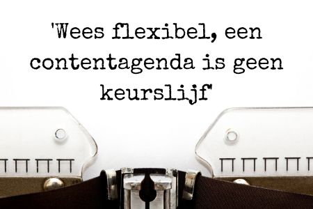 voordelen van een contentagenda